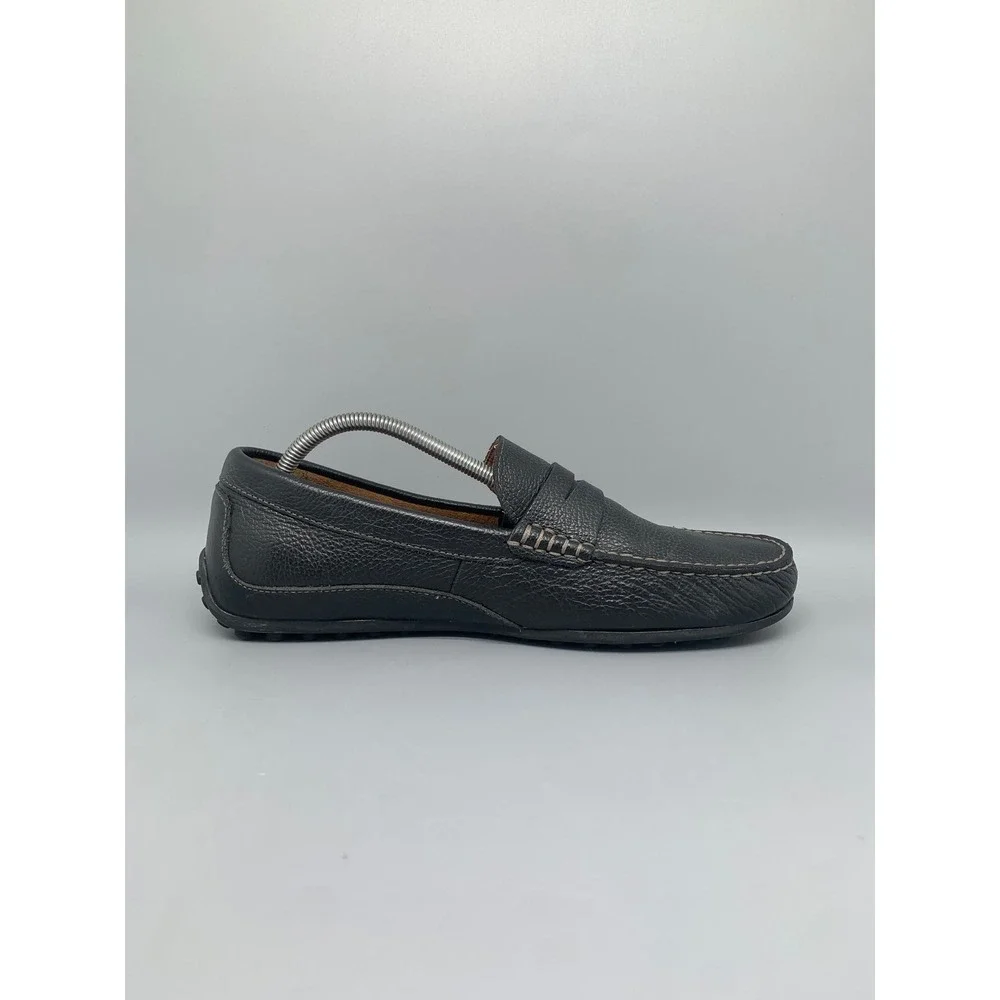 Florsheim Windsor‎ Black Leather Penny Loafers 11845-007 Men's Sz 10.5 M